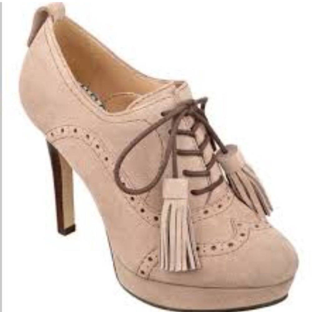 Tommy Hilfiger Brinley Suede Lace Up Booties Size 7.5